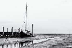 Laag water in de haven van Sjoerd van der Wal Fotografie