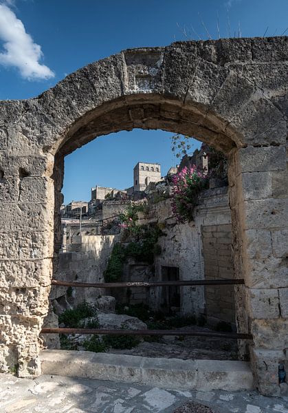 midevil Matera Oude Stad van Alex Neumayer