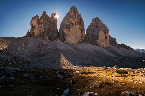 Heldere blauwe hemel