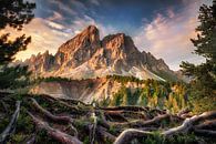 Berglandschaft in den Dolomiten in Südtirol von Voss Fine Art Fotografie Miniaturansicht