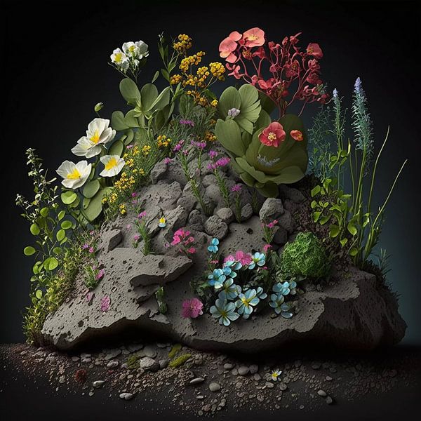 Florales Entstehen von Vythryd Arts