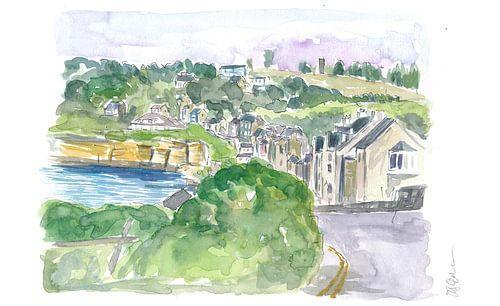 Scène de rue de la ville de Kinsale County Cork Irlande