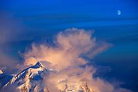 Storm over Mount Hunter