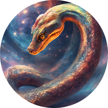 Magical Python Snake van Michiel de Ruiter