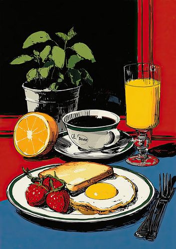 Strawberry Breakfast | Breakfast Vibes