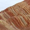 Regenboogbergen in Gansu, China sur Simon Hazenberg