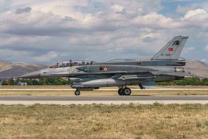 Türkischer Lockheed Martin F-16D Fighting Falcon.