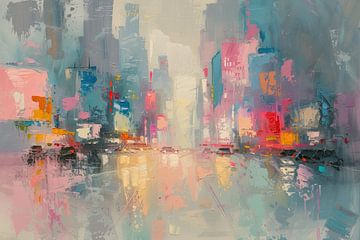 City Abstract by ARTEO Paintings
