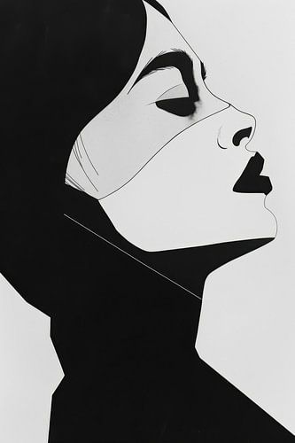 Mrs Black White