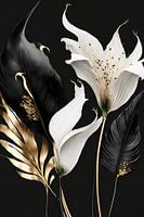 moderne elegante Blumen