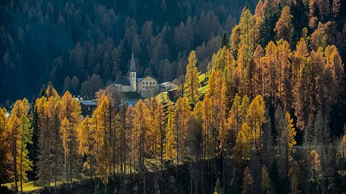 Dolomieten in herfstkleuren