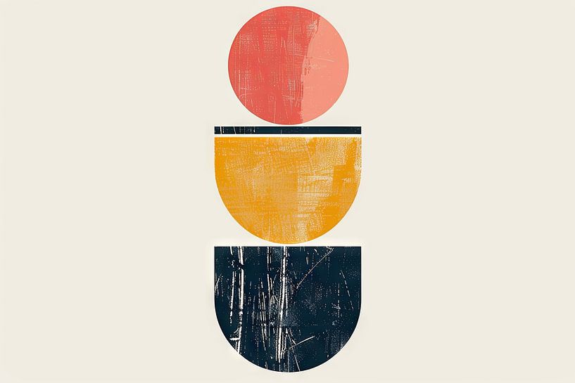 Geometrische Harmonie von Poster Art Shop