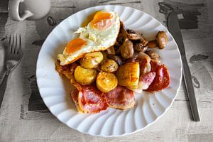 Home made English breakfast by resuimages