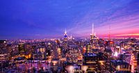 New York Rockefeller Skyline by Juliette Laurant thumbnail