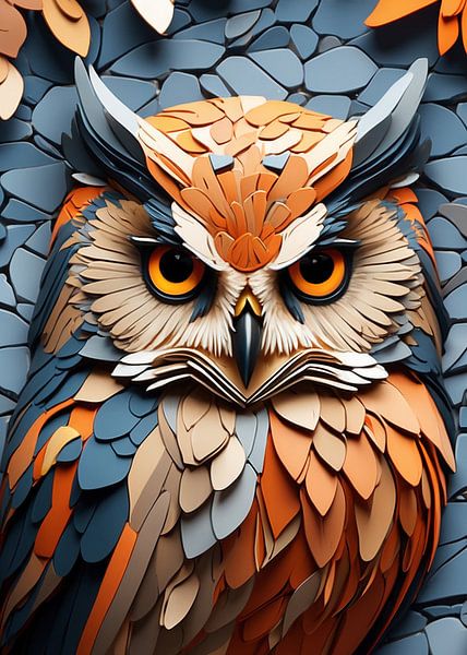 hibou par Muhammad Yunus