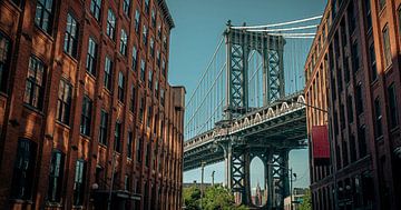 Dumbo in the borough of Brooklyn by Patrick Groß