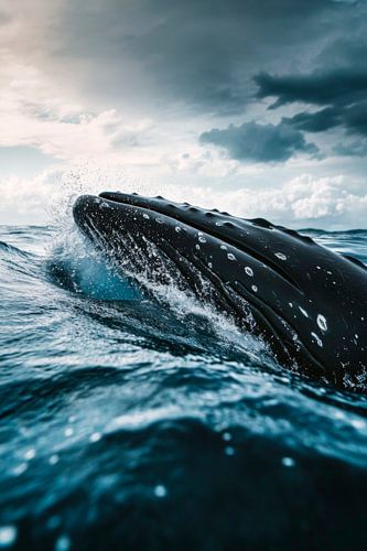 Walvis in de oceaan