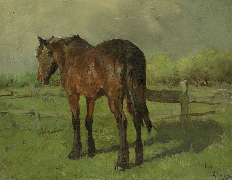 Horse, Anton Mauve by Masterful Masters