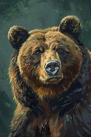 Bear by Poster Art Shop