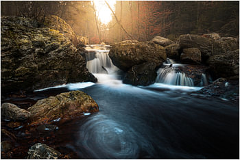 Mystieke waterval
