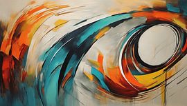 Malerei abstrakt von WeLoveArt