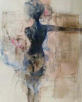 Modern en abstract vrouwelijk naakt