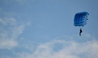In the air