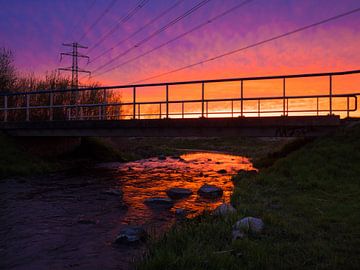 die Brücke zur Farbe von snippephotography