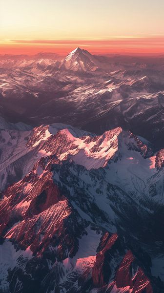 Majestätische Erdschönheit aus der Luft von fernlichtsicht