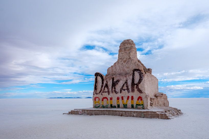 Dakar Bolivia Monument van Sebastiaan Bergacker
