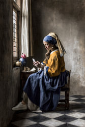 *Girl with a Pearl Earring* with a Modern Twist