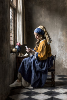 *Girl with a Pearl Earring* with a Modern Twist