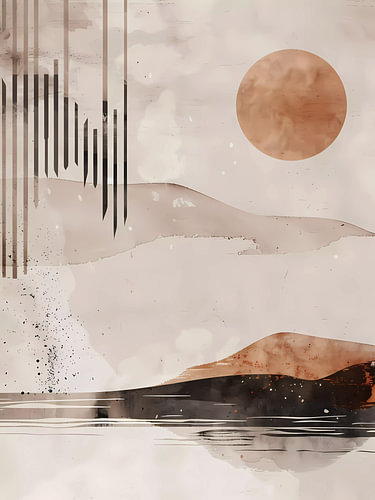 Japandi landscape