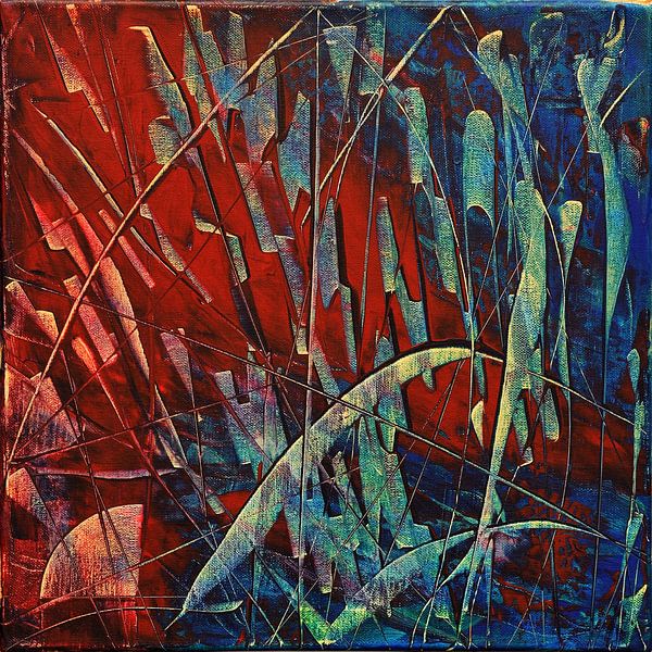 Paysage surréaliste par Auke de Jong