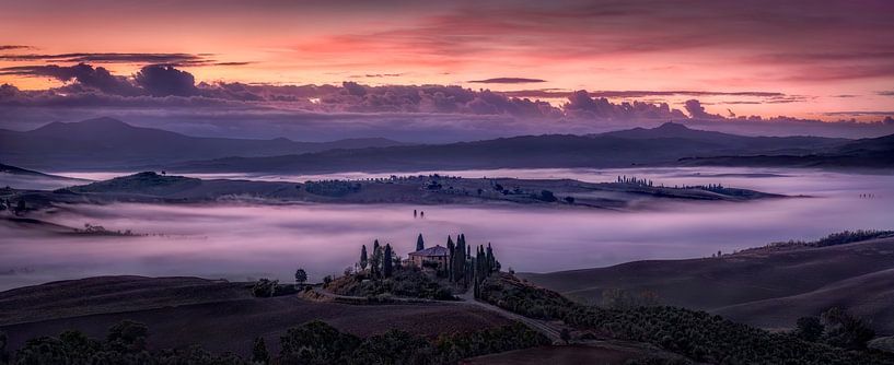 Landschaft der Toskana von Voss Fine Art Fotografie