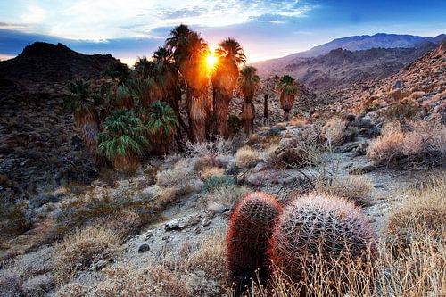 Sun Rising Over The Mountain