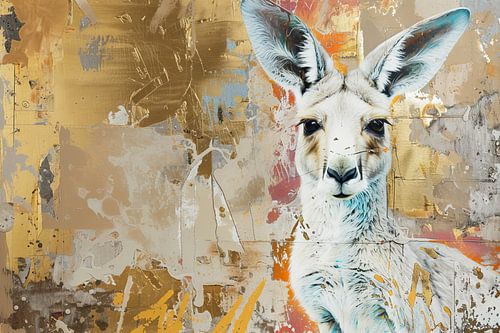 Painting Lama Gold