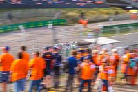 Daniele Cazzaniga (Dinamic Motorsport SRL) in action during the Porsche Supercup, held during the