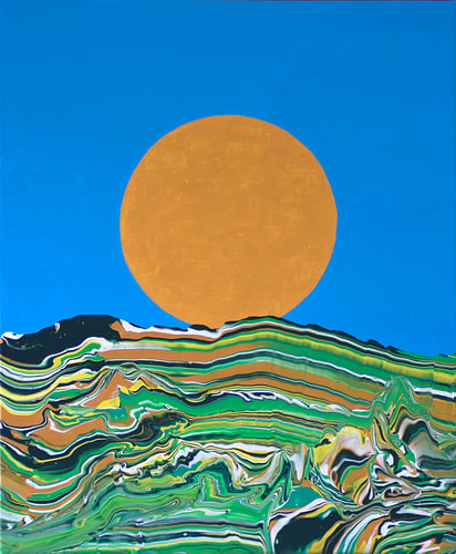 Des collines au soleil
