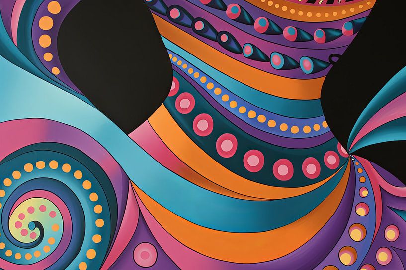 Digitaal abstracte kunst van Egon Zitter