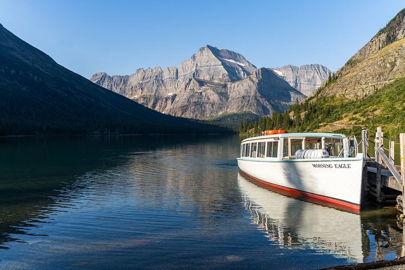 Glacier National Park, Lake Josephine, Montana, USA by Jeroen van Deel