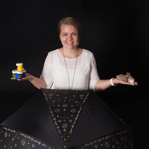 Portret van jongere Staphorsterstipwerk Handwerk