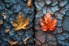 Minimalist leaves by Art & Soul Creations