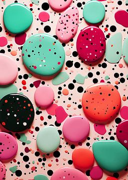 Motif Terrazzo art 4 #terrazo sur JBJart Justyna Jaszke