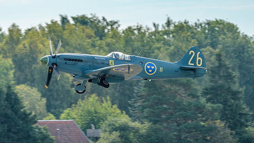 Zweedse Supermarine Spitfire.