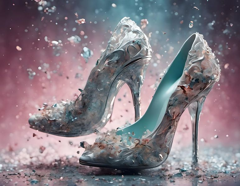 Glamour blanc sous une pluie de confettis par Babetts Bildergalerie