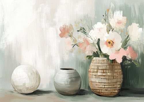 Flowers 44.9461 by ARTEO Paintings