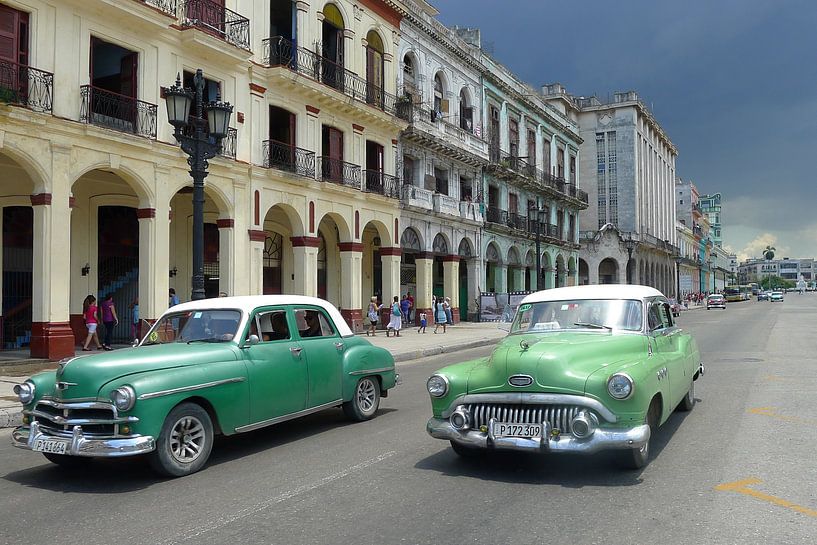 Straat in Havana von Annelies van der Vliet