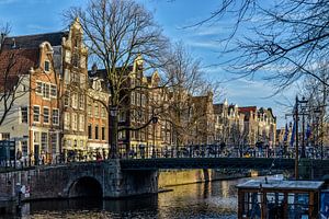Die schöne Brouwersgracht in Amsterdam.