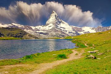 Matterhorn Gewitterstimmung von Dieter Fischer
